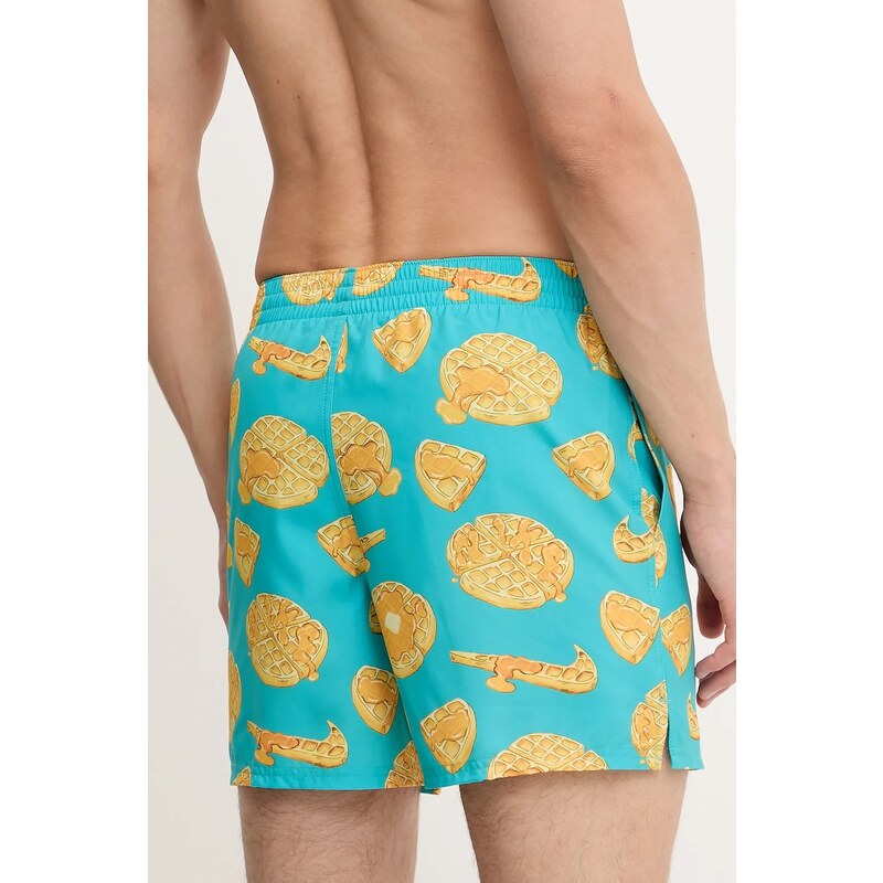 Nike pantaloni scurți de baie culoarea verde, NESSF553