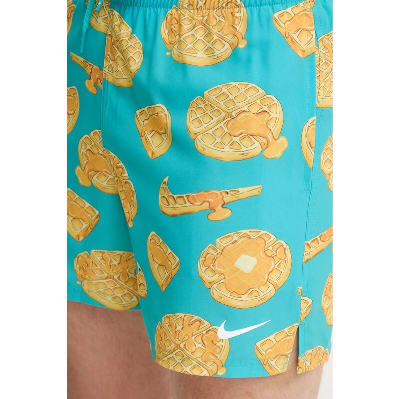Nike pantaloni scurți de baie culoarea verde, NESSF553