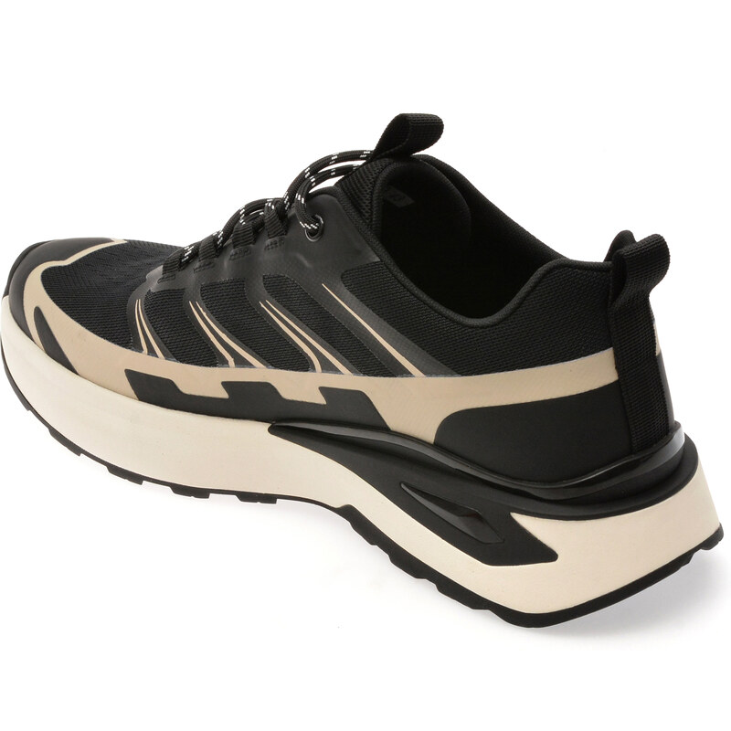 Pantofi sport GRYXX negri, GT4014, din material textil
