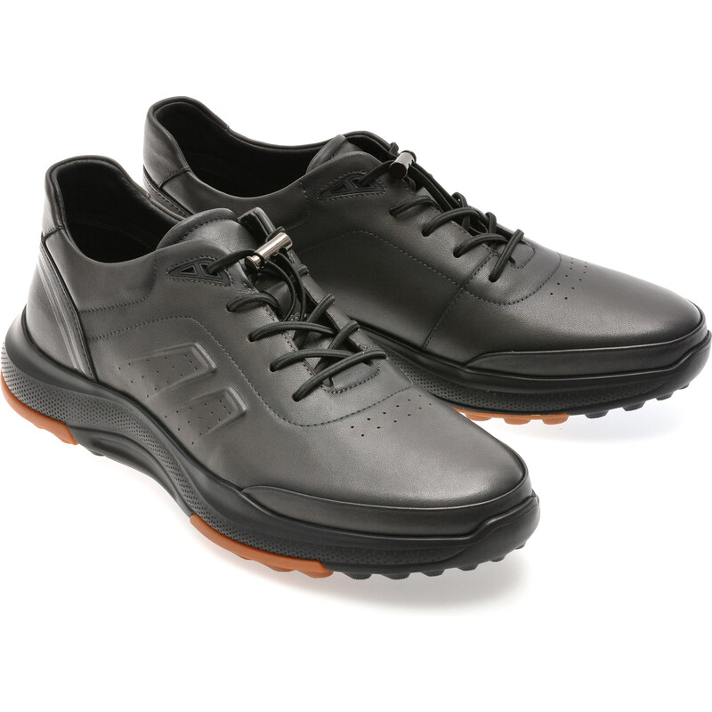 Pantofi sport GRYXX gri, RB001, din piele naturala