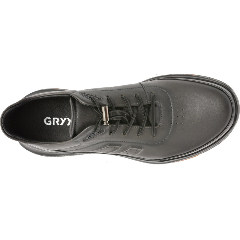 Pantofi sport GRYXX gri, RB001, din piele naturala