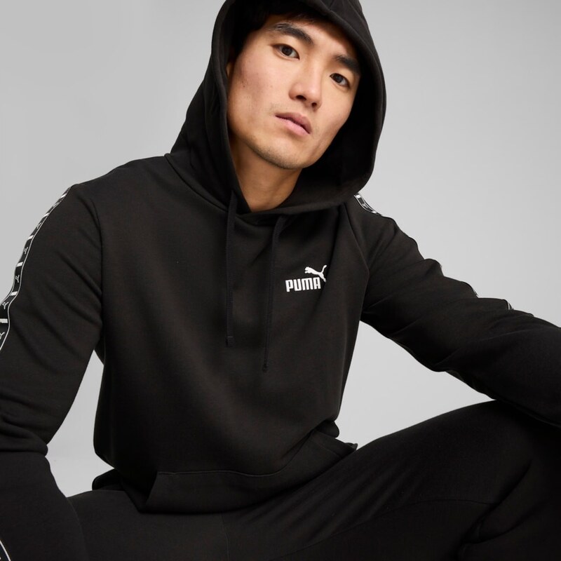 Puma ESS Tape Hoodie TR black