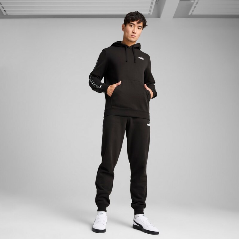 Puma ESS Tape Hoodie TR black