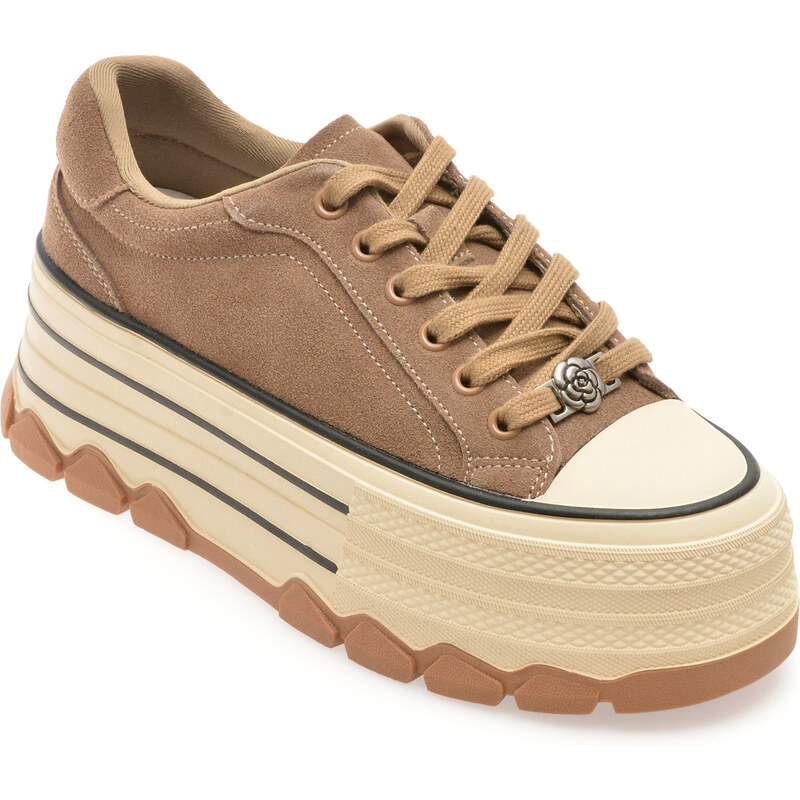Pantofi sport GRYXX gri, 1291, din piele intoarsa