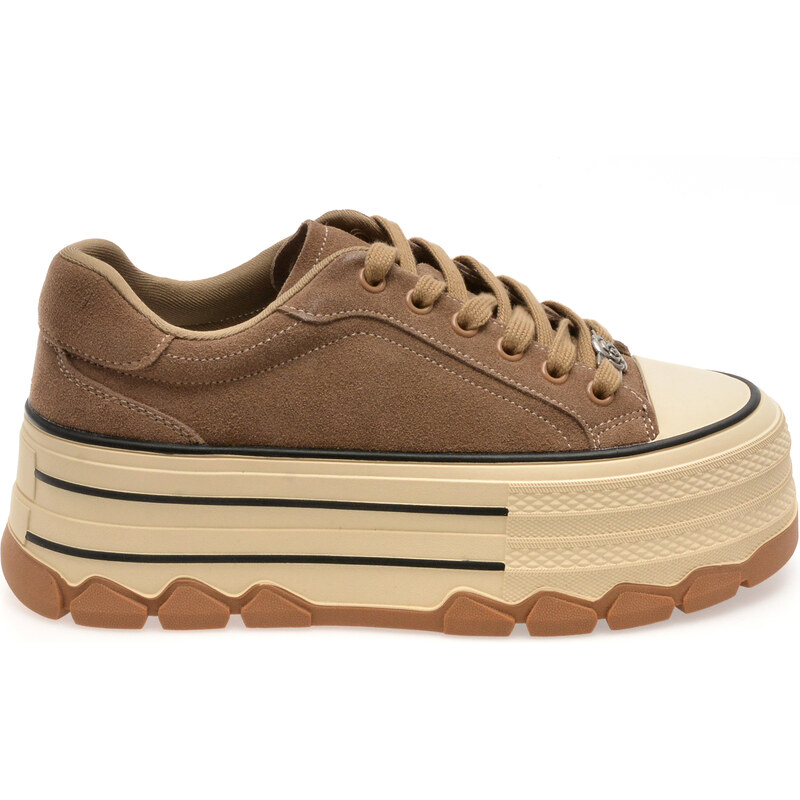 Pantofi sport GRYXX gri, 1291, din piele intoarsa