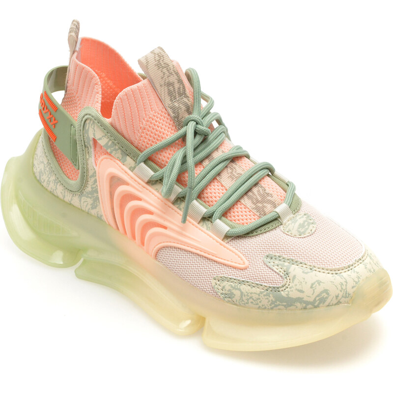 Pantofi sport GRYXX verzi, 21016, din material textil