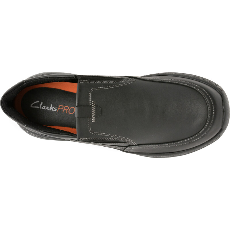 Pantofi CLARKS negri, PRO STEP, din piele naturala
