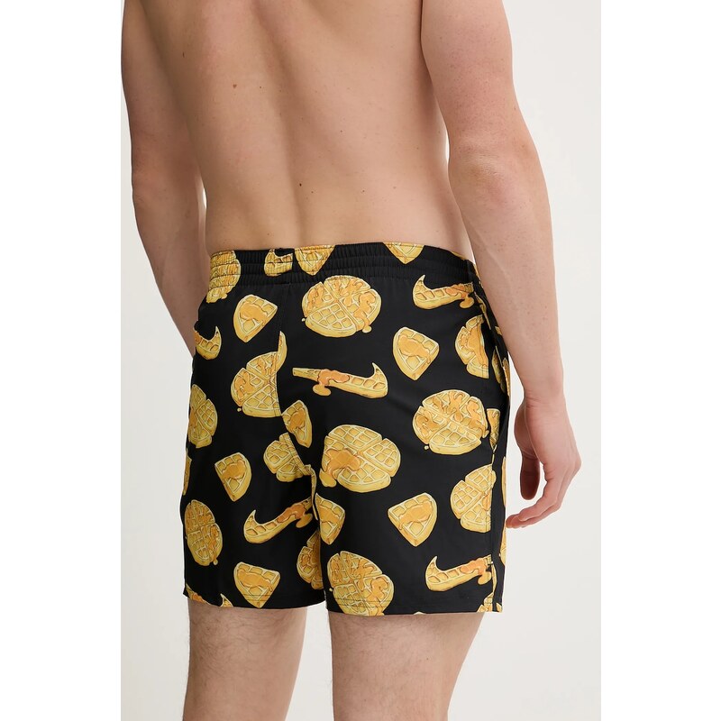 Nike pantaloni scurți de baie culoarea negru, NESSF553