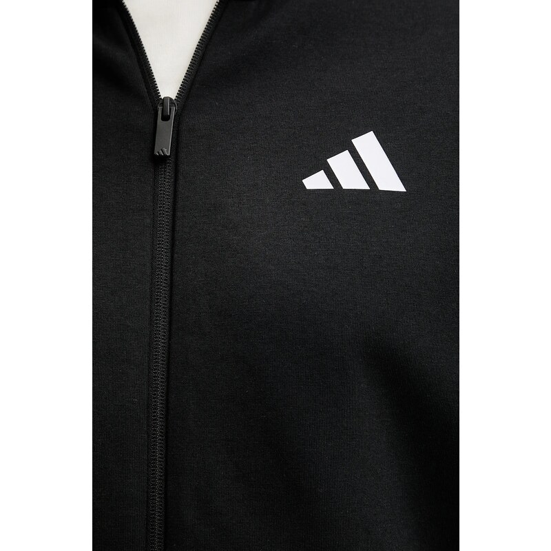 adidas bluză Future Icons culoarea negru, cu imprimeu, JD4885