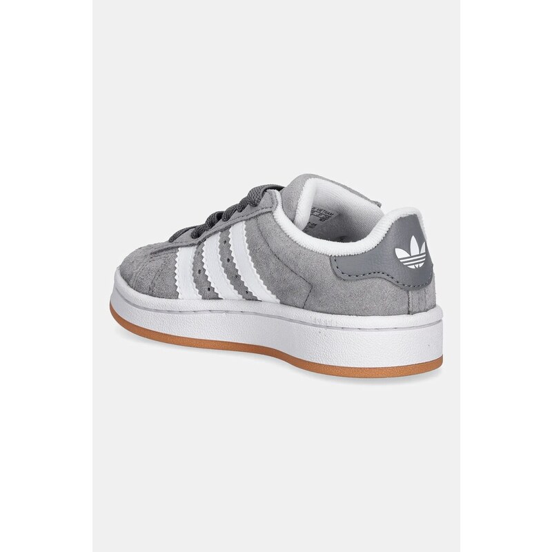 adidas Originals sneakers de piele întoarsă pentru copii CAMPUS 00s culoarea gri, JQ6384
