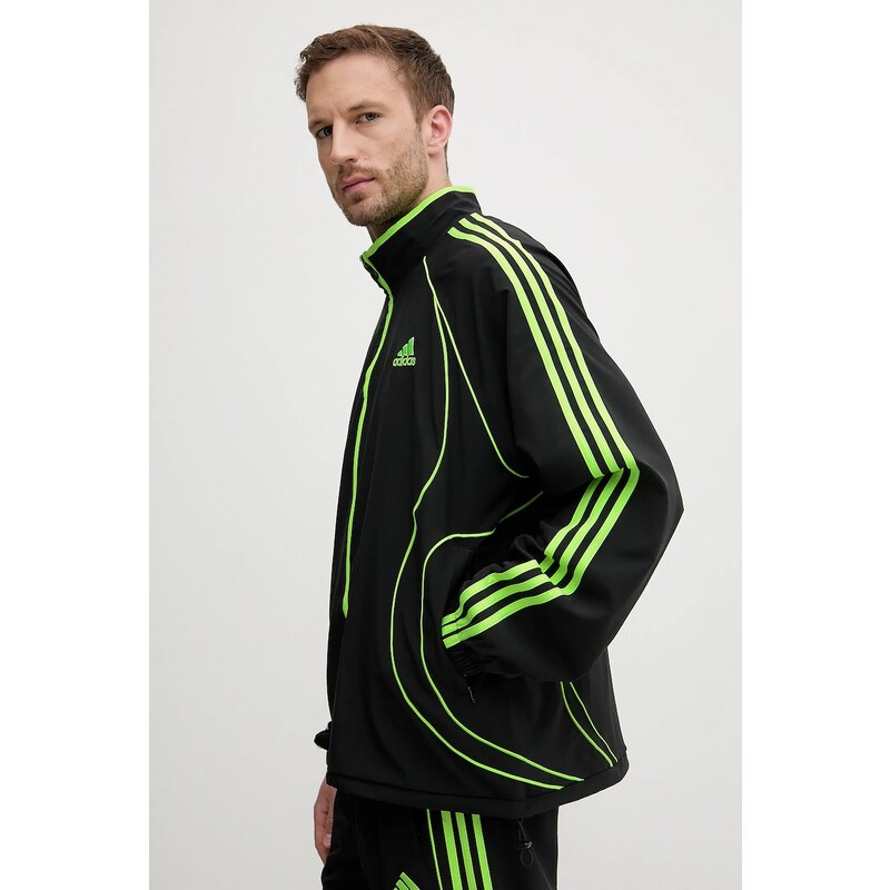 adidas Originals bluză Teamgeist culoarea negru, cu imprimeu, JW5866