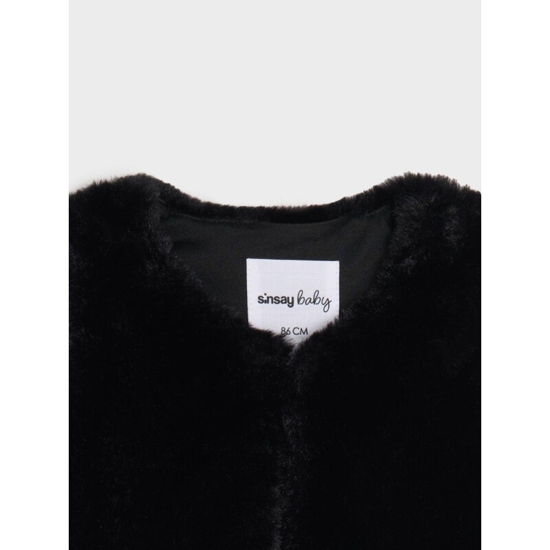 Sinsay - Vestă - negru