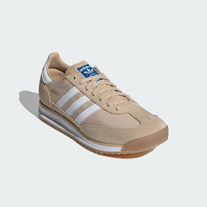 ADIDAS ORIGINALS Sneaker low 'SL 72 RS' maro cămilă / alb