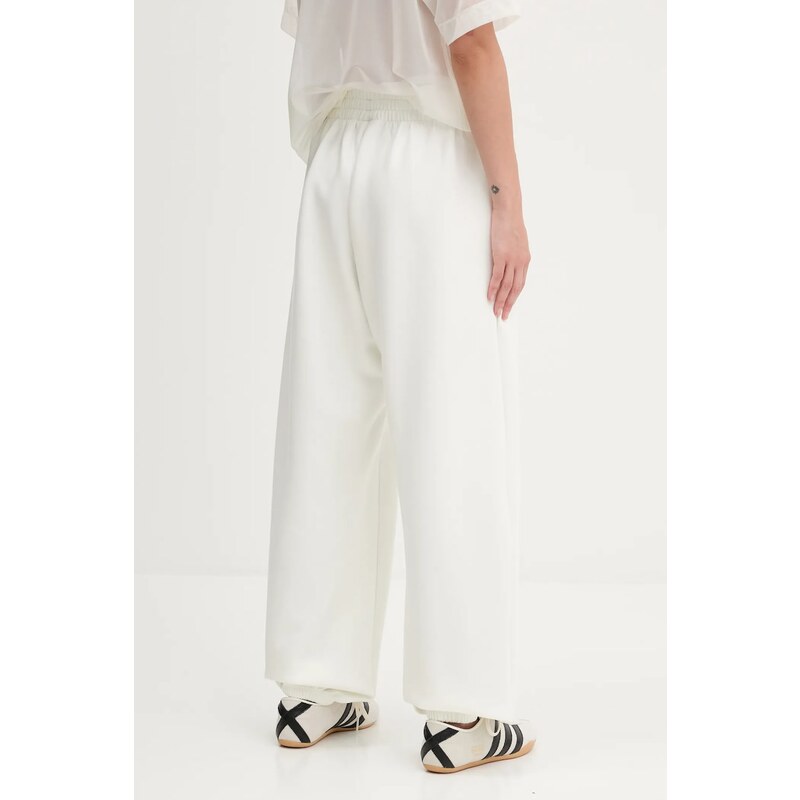 adidas pantaloni de trening All SZN culoarea bej, uni, JV9896