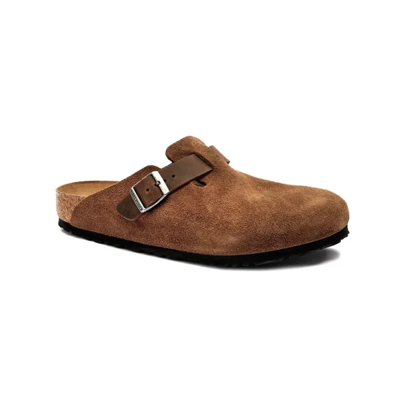 Birkenstock De piele mules (încălțăminte) Boston | regular fit