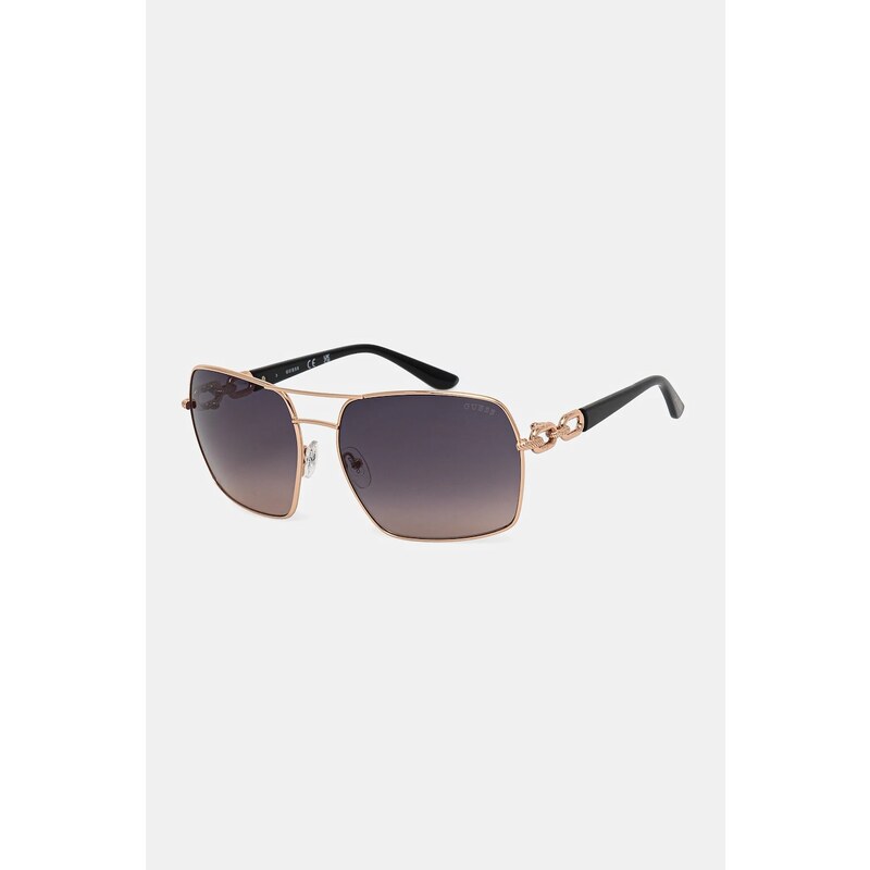 Guess ochelari de soare femei, culoarea auriu, GU00159_6328B