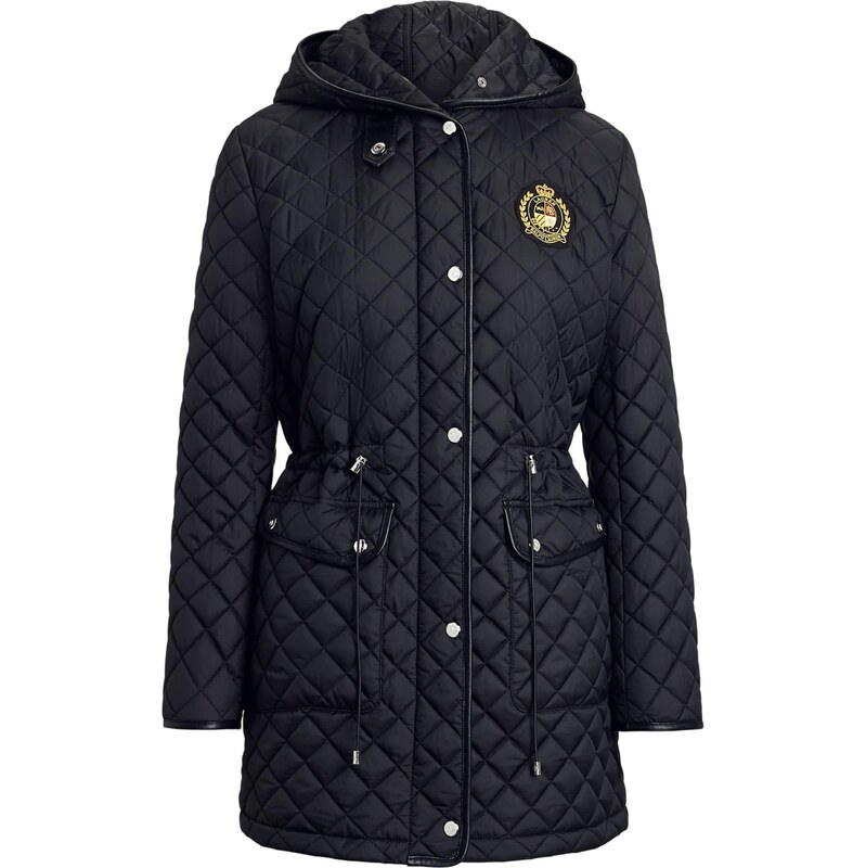 Lauren Ralph Lauren Geacă de primăvară-toamnă negru