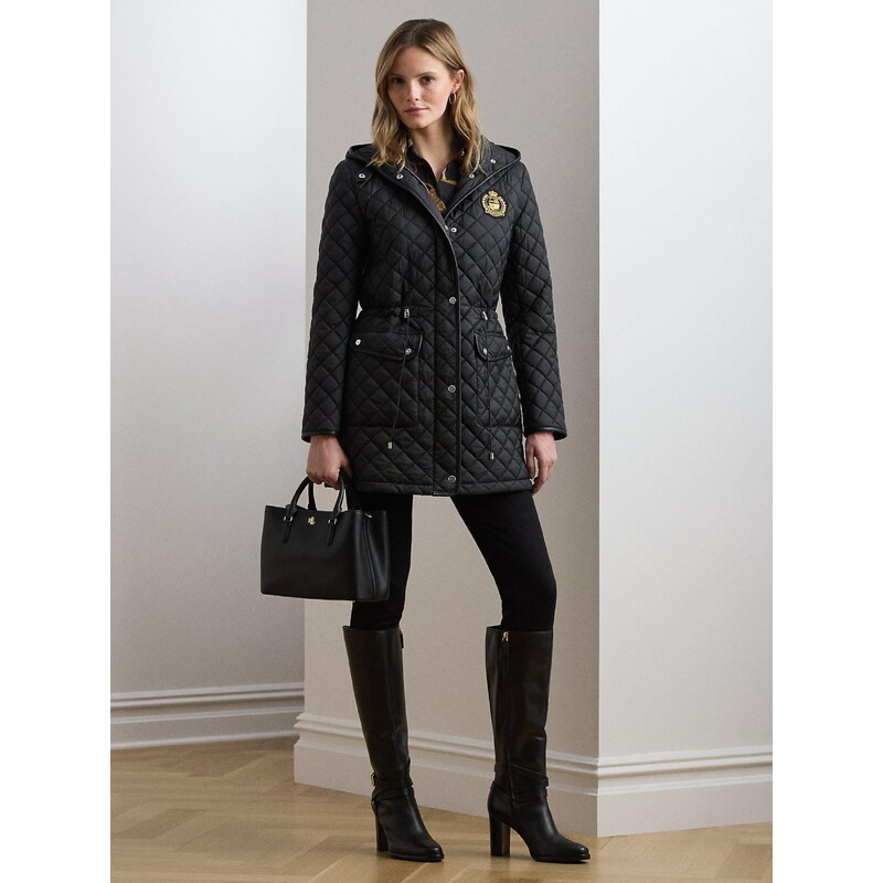 Lauren Ralph Lauren Geacă de primăvară-toamnă negru