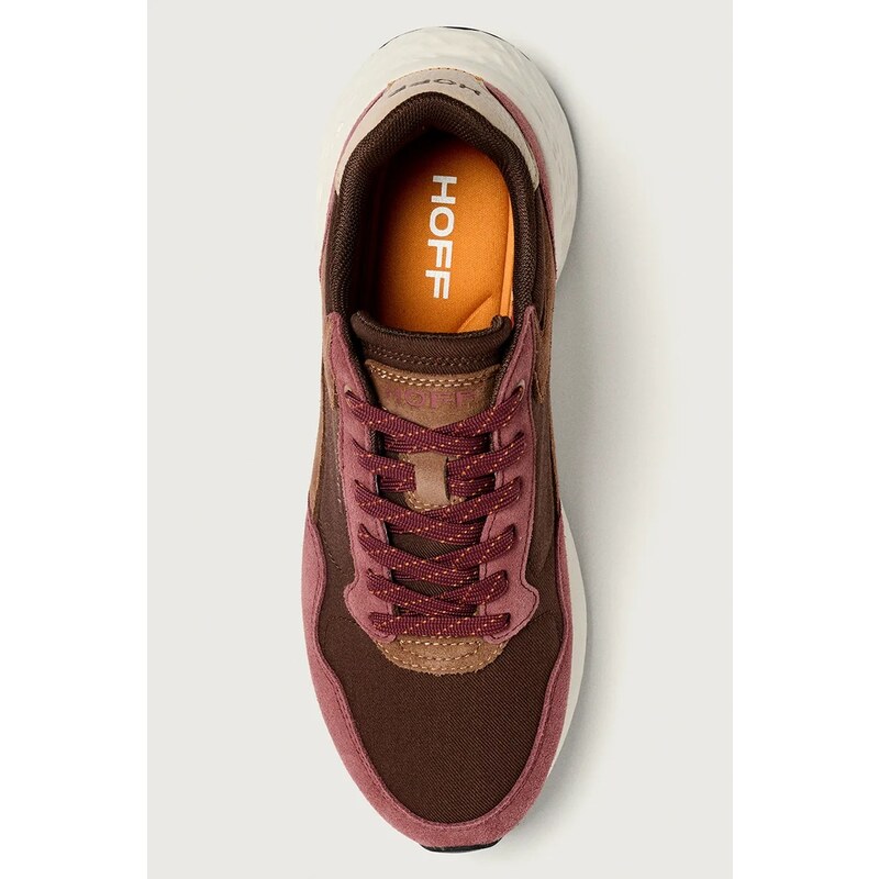 Hoff sneakers CITY MKII BURGUNDY W culoarea bordo, 22535003