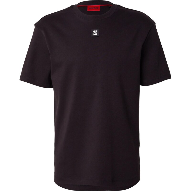 HUGO Tricou 'Dalile' negru
