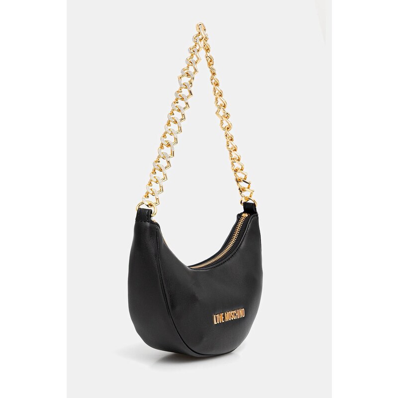 Love Moschino poșetă culoarea negru, JC4094PP1NLU0000