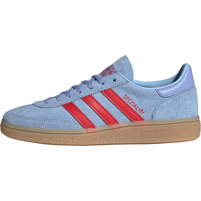 ADIDAS ORIGINALS Sneaker low 'Handball Spezial' albastru porumbel / roșu