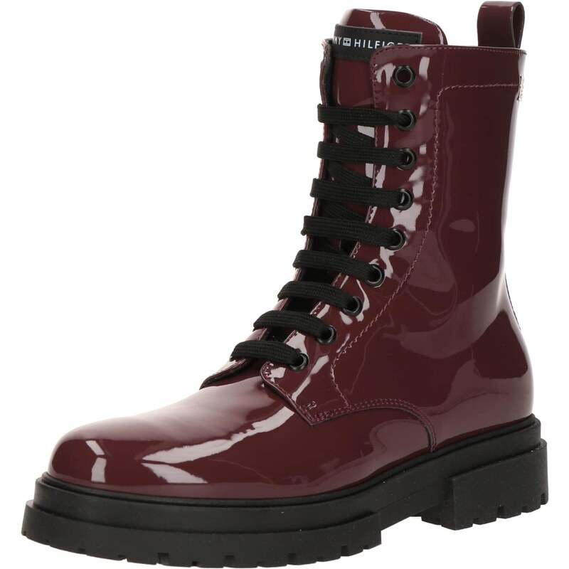 TOMMY HILFIGER Cizme roșu bordeaux