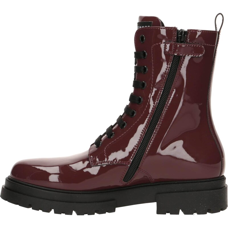 TOMMY HILFIGER Cizme roșu bordeaux