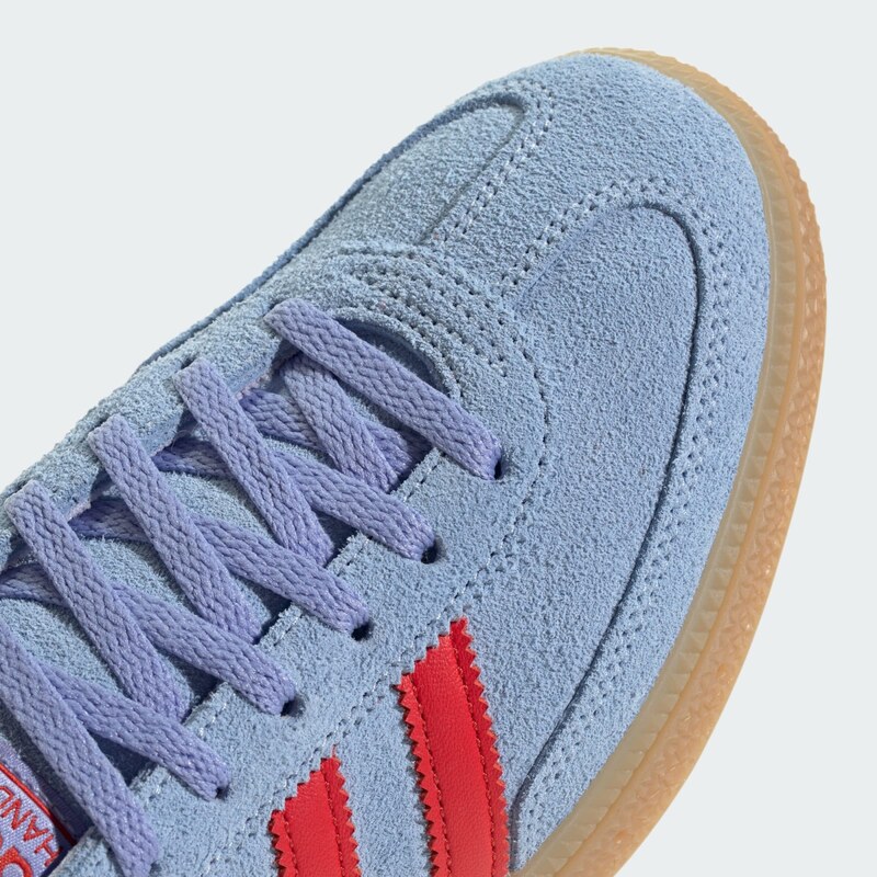 ADIDAS ORIGINALS Sneaker low 'Handball Spezial' albastru porumbel / roșu