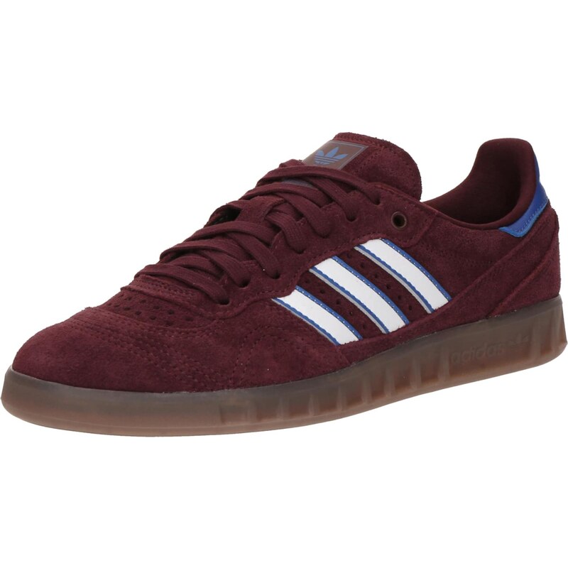 ADIDAS ORIGINALS Sneaker low 'HANDBALL TOP RM' albastru / roșu bordeaux / alb