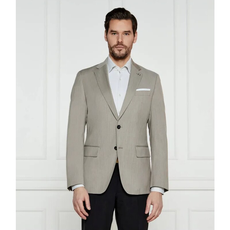 BOSS BLACK De lână sacou H-Hutson-233 | Slim Fit | stretch