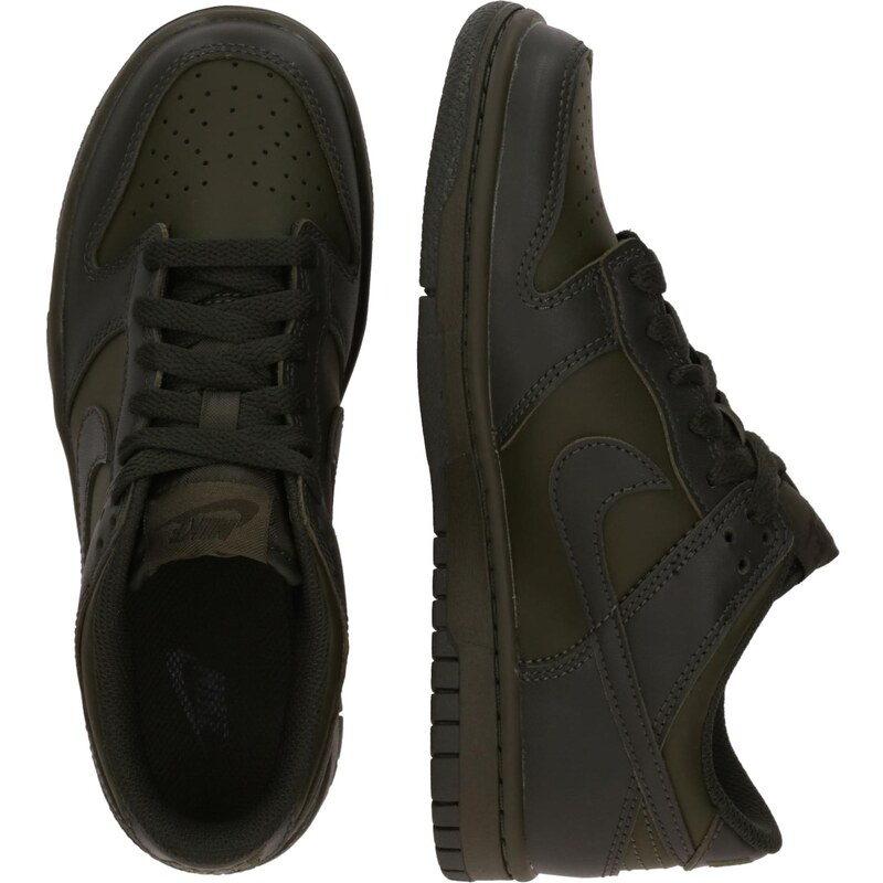 Nike Sportswear Sneaker 'Dunk' oliv / verde închis