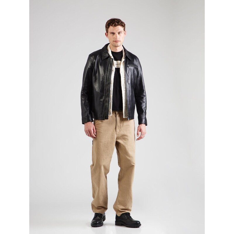 ARMANI EXCHANGE Tricou negru / alb