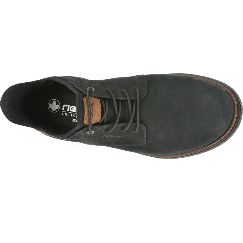 Pantofi sport RIEKER bleumarin, B3357, din piele naturala