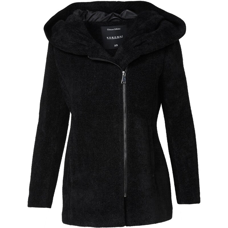KOROSHI Palton de iarnă negru