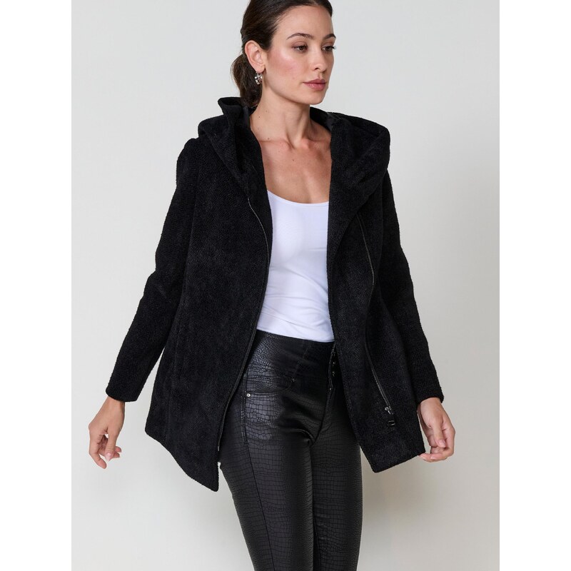 KOROSHI Palton de iarnă negru