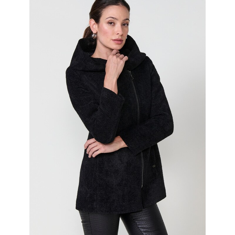 KOROSHI Palton de iarnă negru