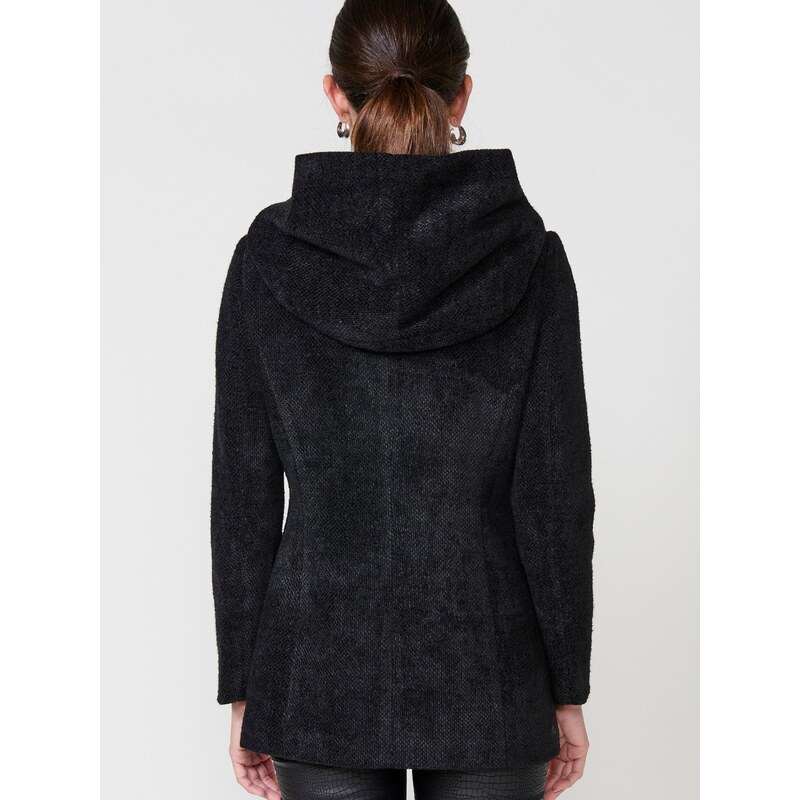 KOROSHI Palton de iarnă negru