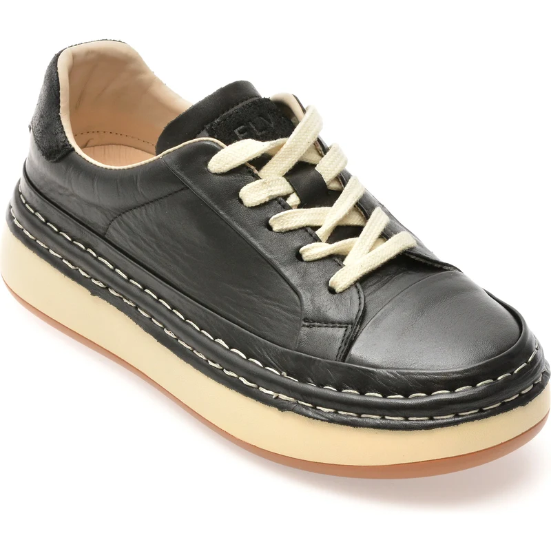Pantofi sport FLAVIA PASSINI negri, 26051, din piele naturala