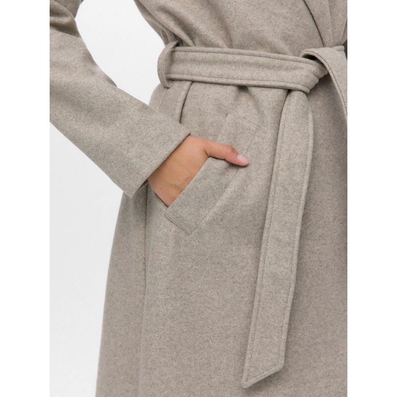 VERO MODA Palton de primăvară-toamnă 'VMFortuneaya' bej amestecat