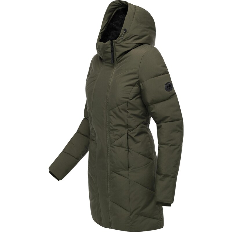 Ragwear Palton de iarnă 'Pevilla' verde închis