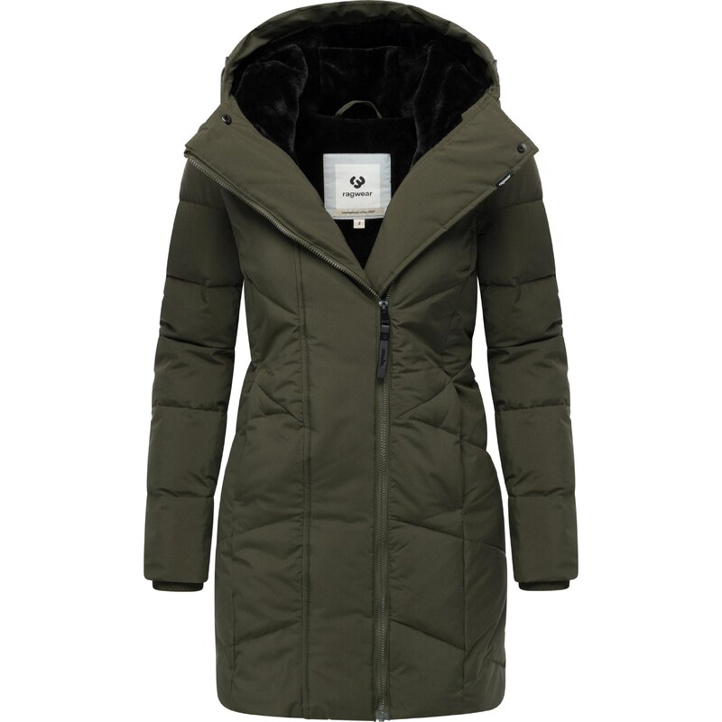 Ragwear Palton de iarnă 'Pevilla' verde închis