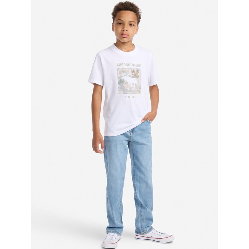 Abercrombie & Fitch Jeans albastru deschis