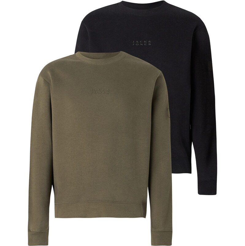 JACK & JONES Jcopoint Sweat Badge Hood BF – Felpa Con Cappuccio Uomo, Colore Titanio, Taglia L