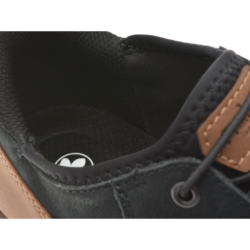 Pantofi sport RIEKER bleumarin, B3357, din piele naturala