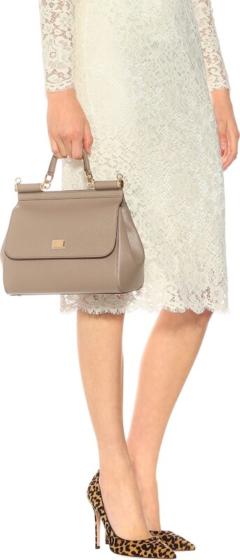 Dolce&Gabbana Sicily Medium leather shoulder bag