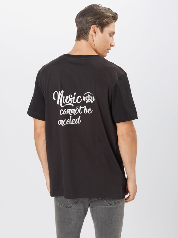 ABOUT EVERYONE Tricou 'Airbeat' negru