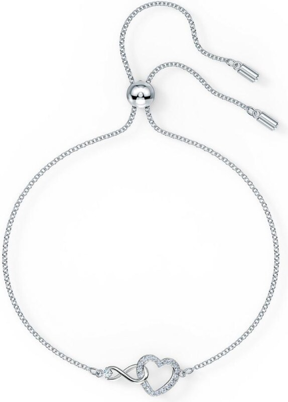 Swarovski Brățară 'Hyperbola' argintiu