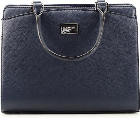 Flora&Co Paris Geanta medie bleumarin Jeffery 15