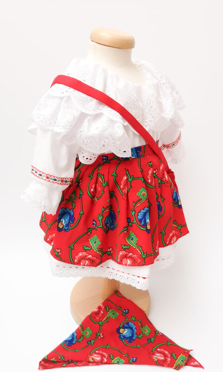 Ie Traditionala Costum Traditional Fetite 0-12 luni Model II